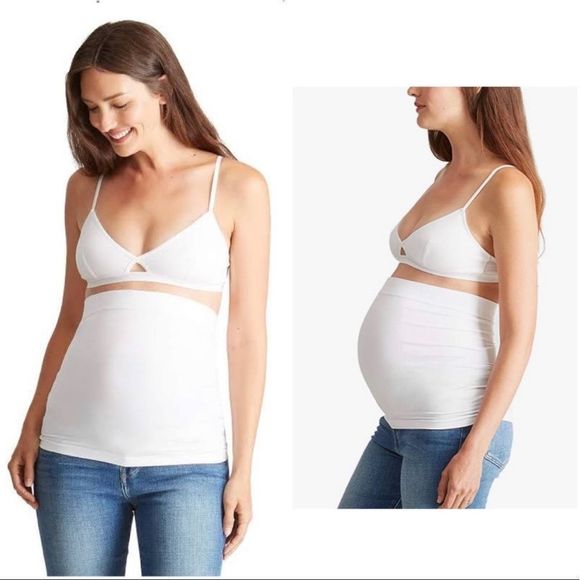 Isabel Maternity by Ingrid & Isabel Other - Isabel Maternity White Maternity Bellaband Belly Band